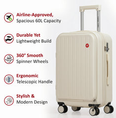 Mecumarph Cabin Luggage Expandable