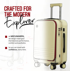 Mecumarph Cabin Luggage Expandable
