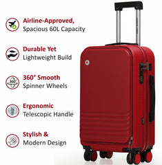 Mecumarph Cabin Luggage Expandable
