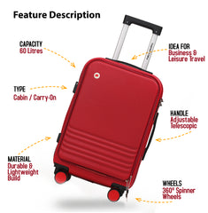 Mecumarph Cabin Luggage Expandable