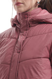 Mecu Marph Rosewood Cropped Puffer