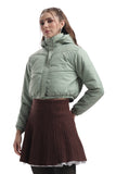 Mecu Marph Pistachio Cropped Puffer