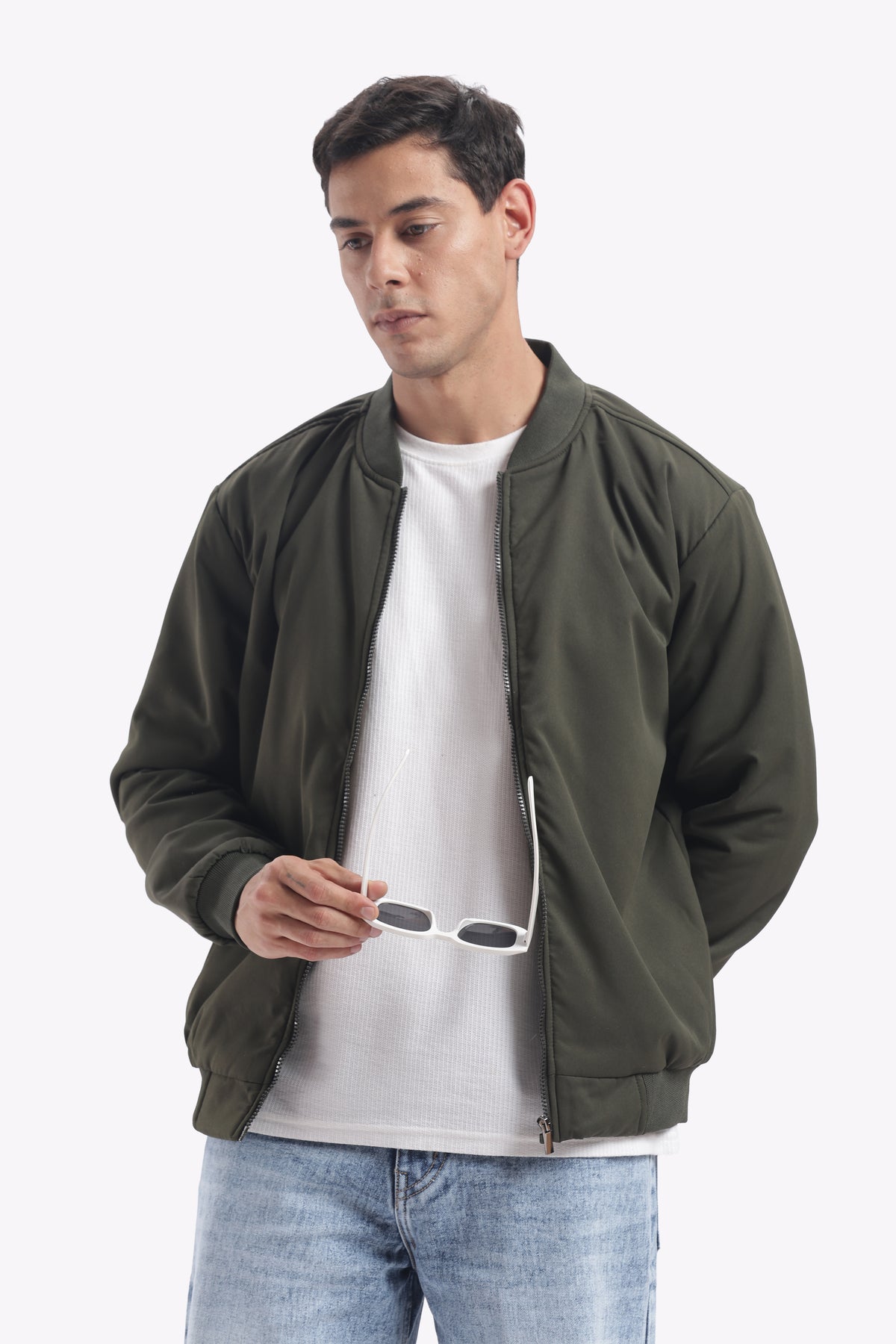 Mecu Marph Military Green Bomber Jacket
