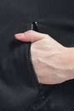 Mecu Marph Black Cropped Bomber