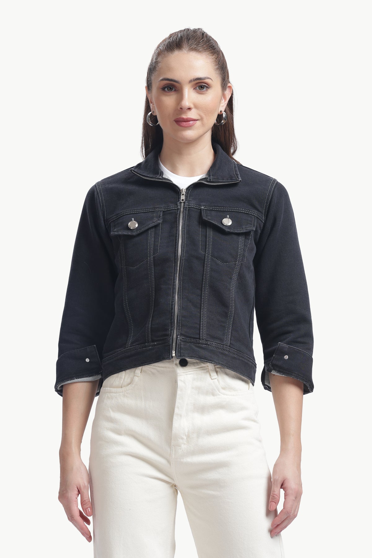 Mecu Marph Charcoal Denim Jacket
