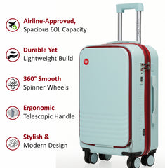 Mecumarph Cabin Luggage Expandable