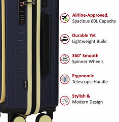 Mecumarph Cabin Luggage Expandable
